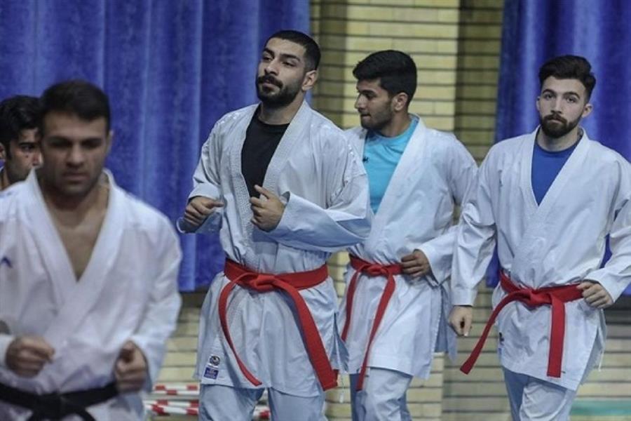 آغاز مرحله ششم اردوی تیم ملی کاراته